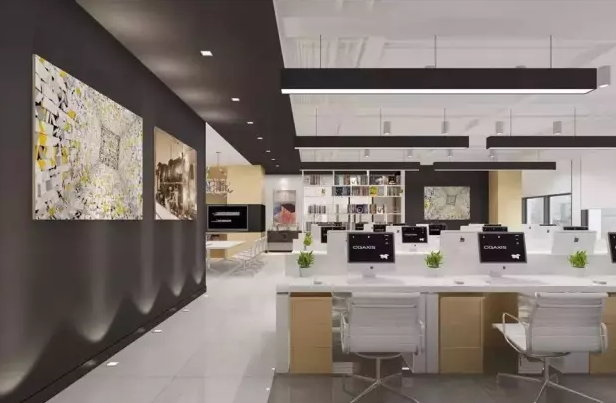 300㎡辦公室裝修效果圖賞析，讓您的辦公室獨(dú)領(lǐng)風(fēng)騷!!!